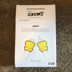 Smoko “Butta Toast”  usb powered handwarmers
